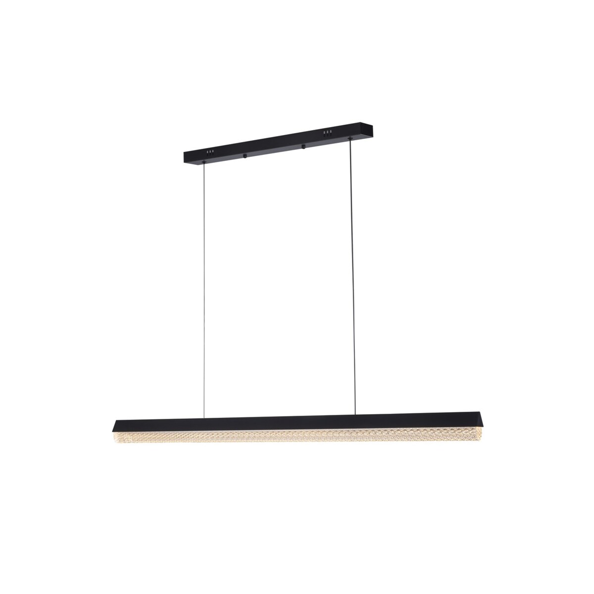 Lampa wisząca ANABELLA LED czarna 120 cm