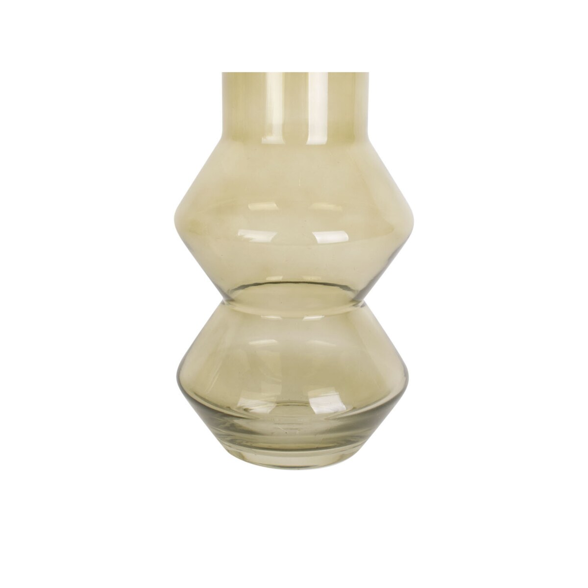 Wazon z zielonego szkła, BLUSH, Ø 13 cm