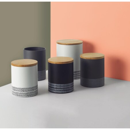 Pojemnik kuchenny M czarny Monochrome, 1000 ml, Typhoon