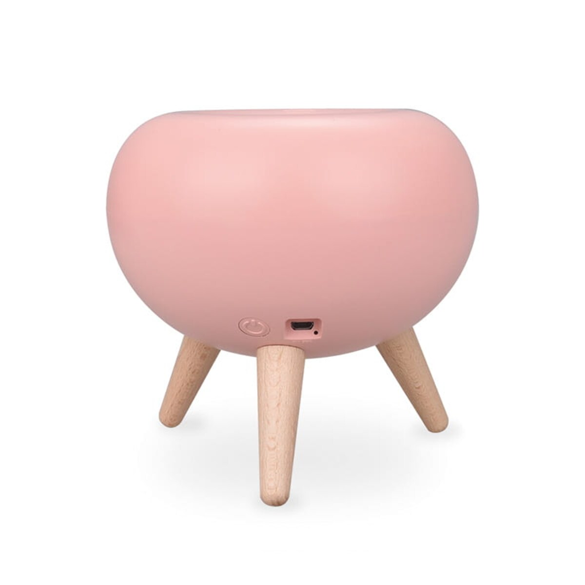 Lampka nocna dla dzieci z pieskiem - różowa