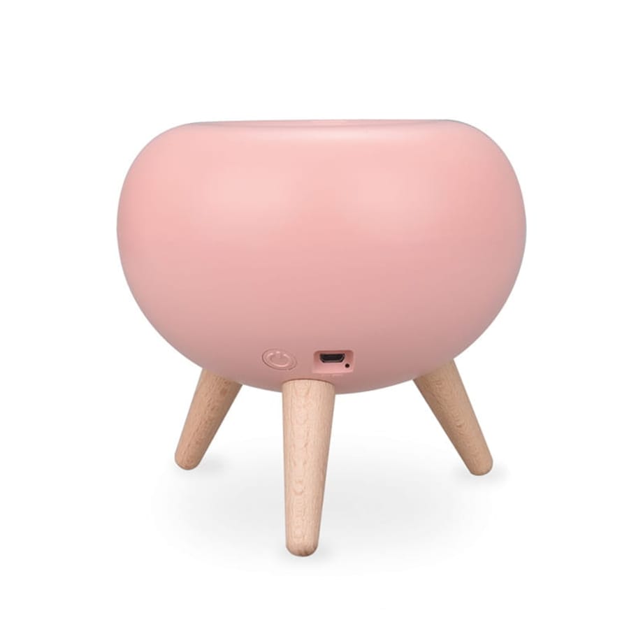 Lampka nocna dla dzieci z pieskiem - różowa