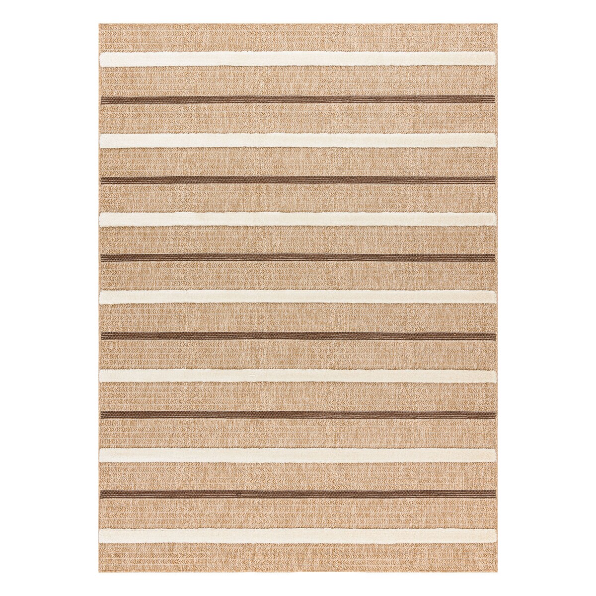 Dywan SPARK 0686A beż / krem - Linie, sizal, 120x170 cm