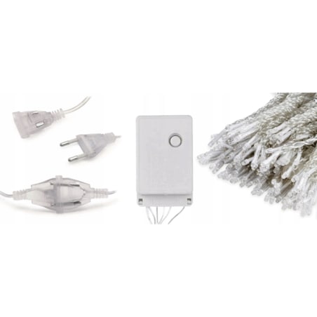Kurtyna Lampki Led 300 Szt. Girlanda Pilot 230V