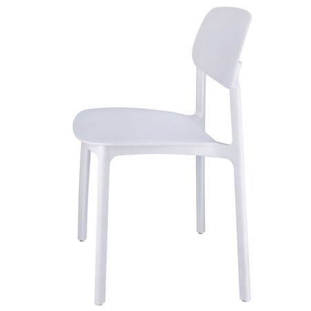 4 X Krzesło Do Jadalni Kuchni Stołu Zestaw Komplet Lara Białe