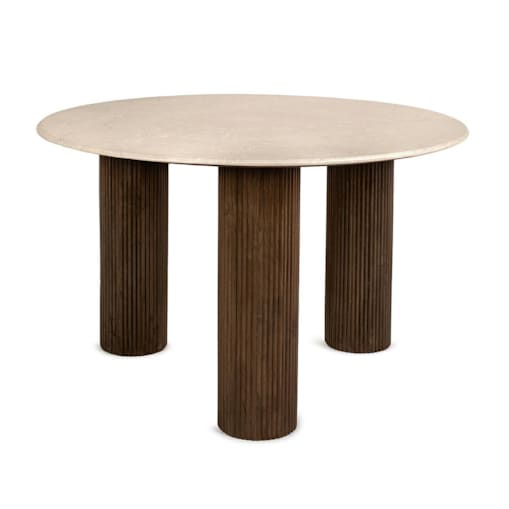 MaMaison stół jadalniany RAGNO 120 drewno / marmur