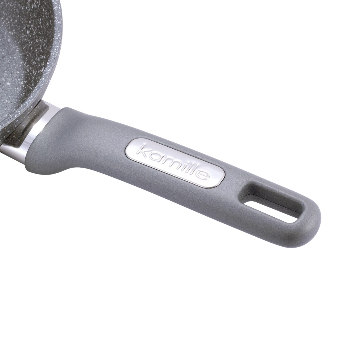 Patelnia 24cm z powłoką granitową indukcja KAMILLE