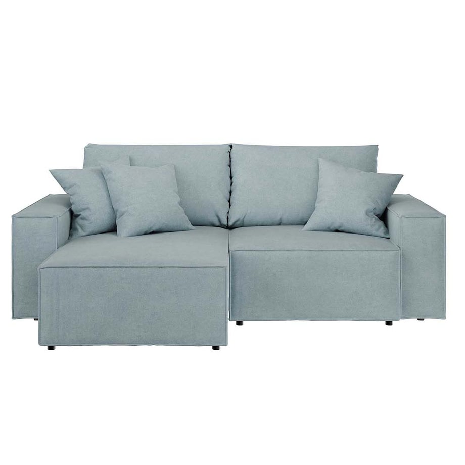 Melow Sofa narożna - jasnoniebieska