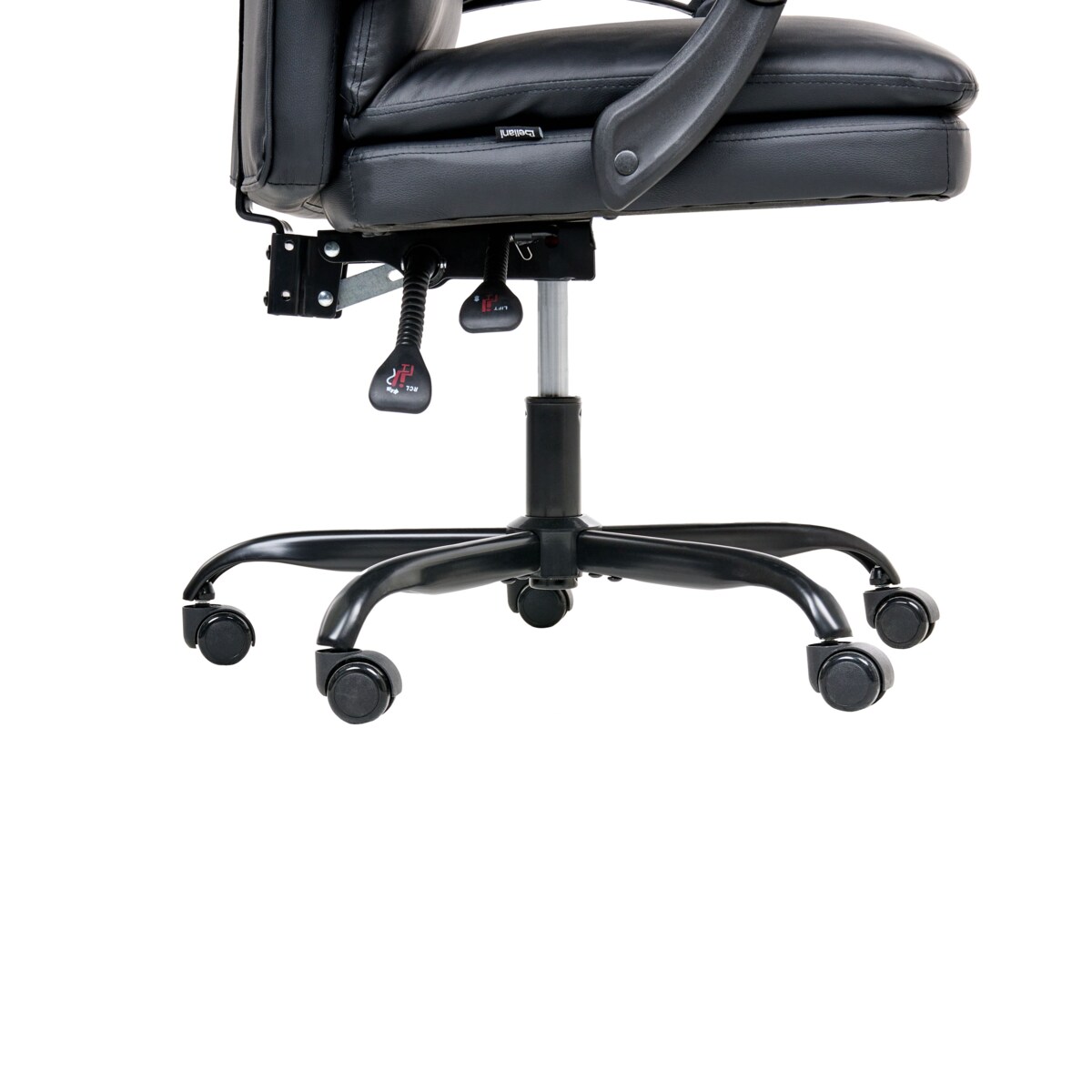 Fotel biurowy SERENE Ekoskóra Czarny