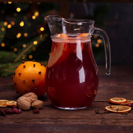 SZKLANY DZBANEK 1 L NA SOKI napoje wesele przyjęcie grill wodę lemoniadę