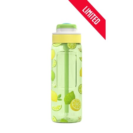 Butelka na wodę ze słomką Lagoon 750ml - Lemon Fresh