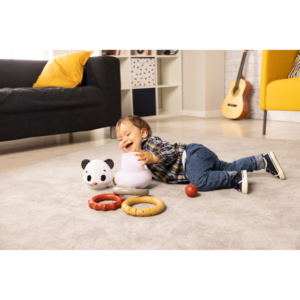 Sorter interaktywny - Miś Panda - Tiny Rockers