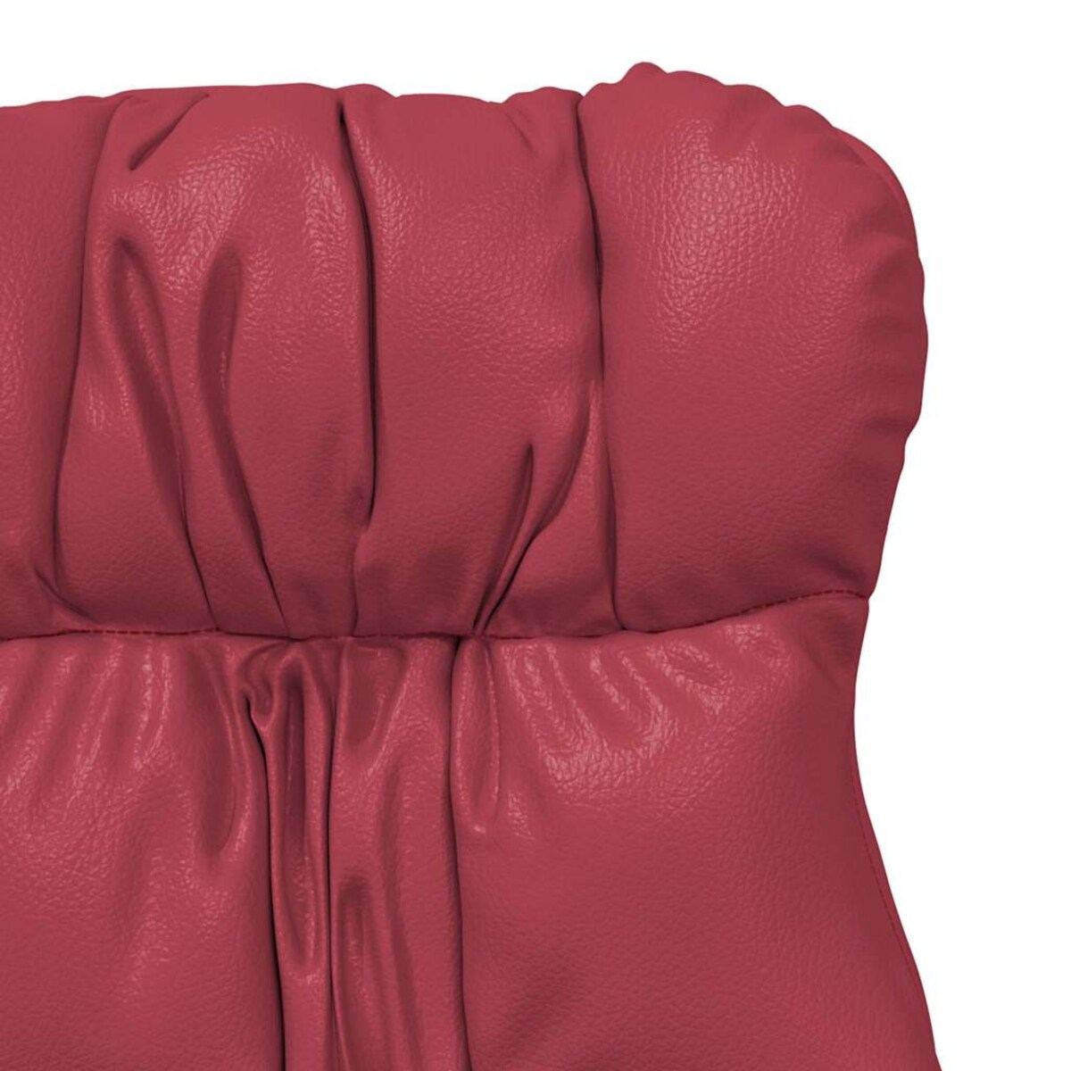 vidaXL Fotel relaksacyjny czerwone wino 69 x 74 x 93 cm