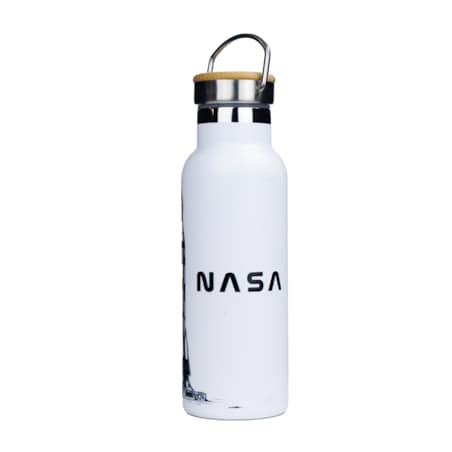 Butelka termiczna stalowa Dr.Bacty Iris - Biała - NASA
