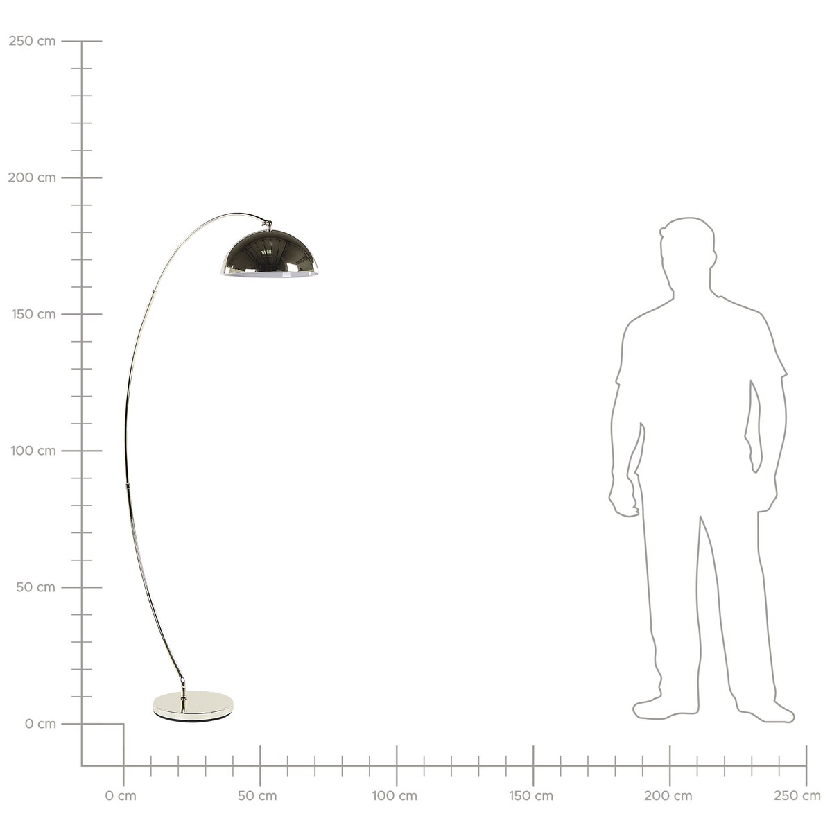 Lampa podłogowa KAMA Metal Złoty