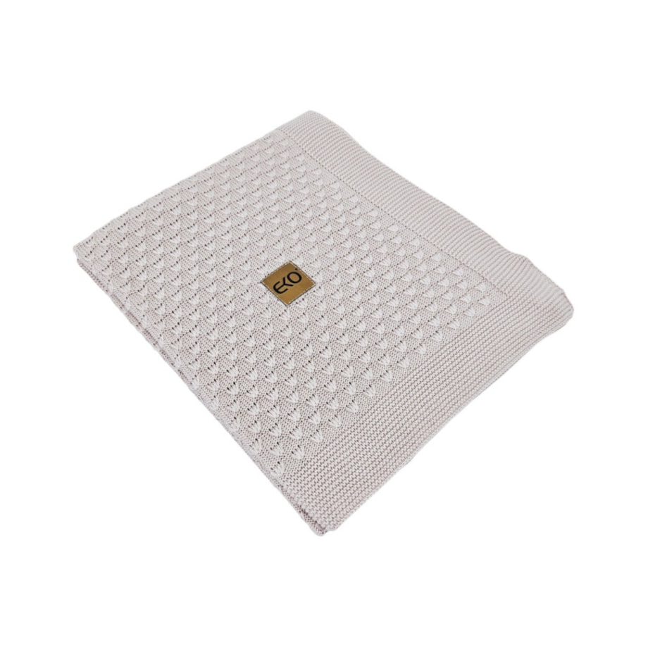 Kocyk bambusowy dla dziecka PUDROWY RÓŻ