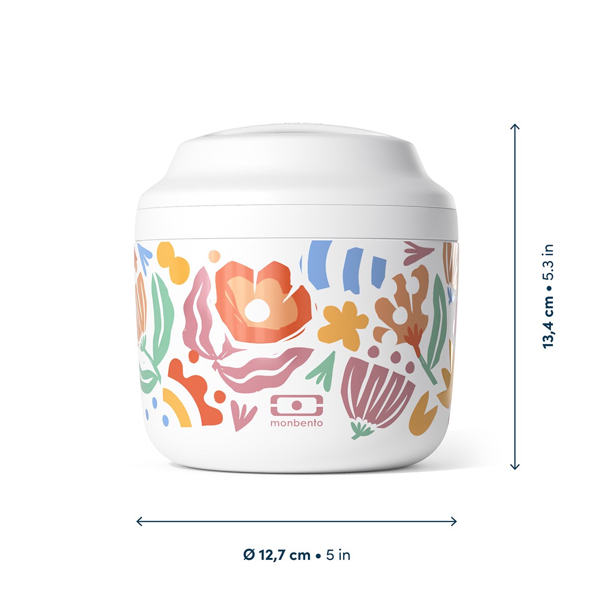 Monbento Element termos obiadowy 0,55L Paper Cut