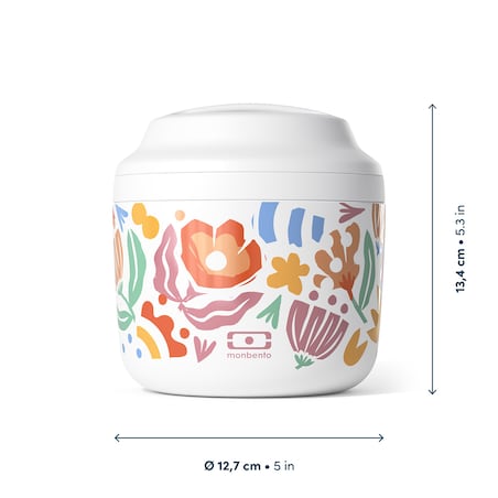 Monbento Element termos obiadowy 0,55L Paper Cut