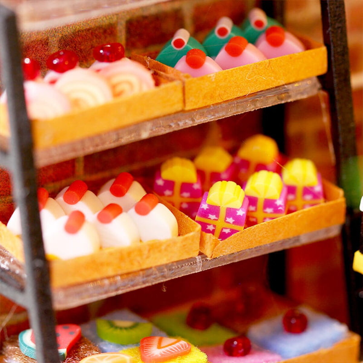 Miniaturowy domek - Ptysiowe marzenie