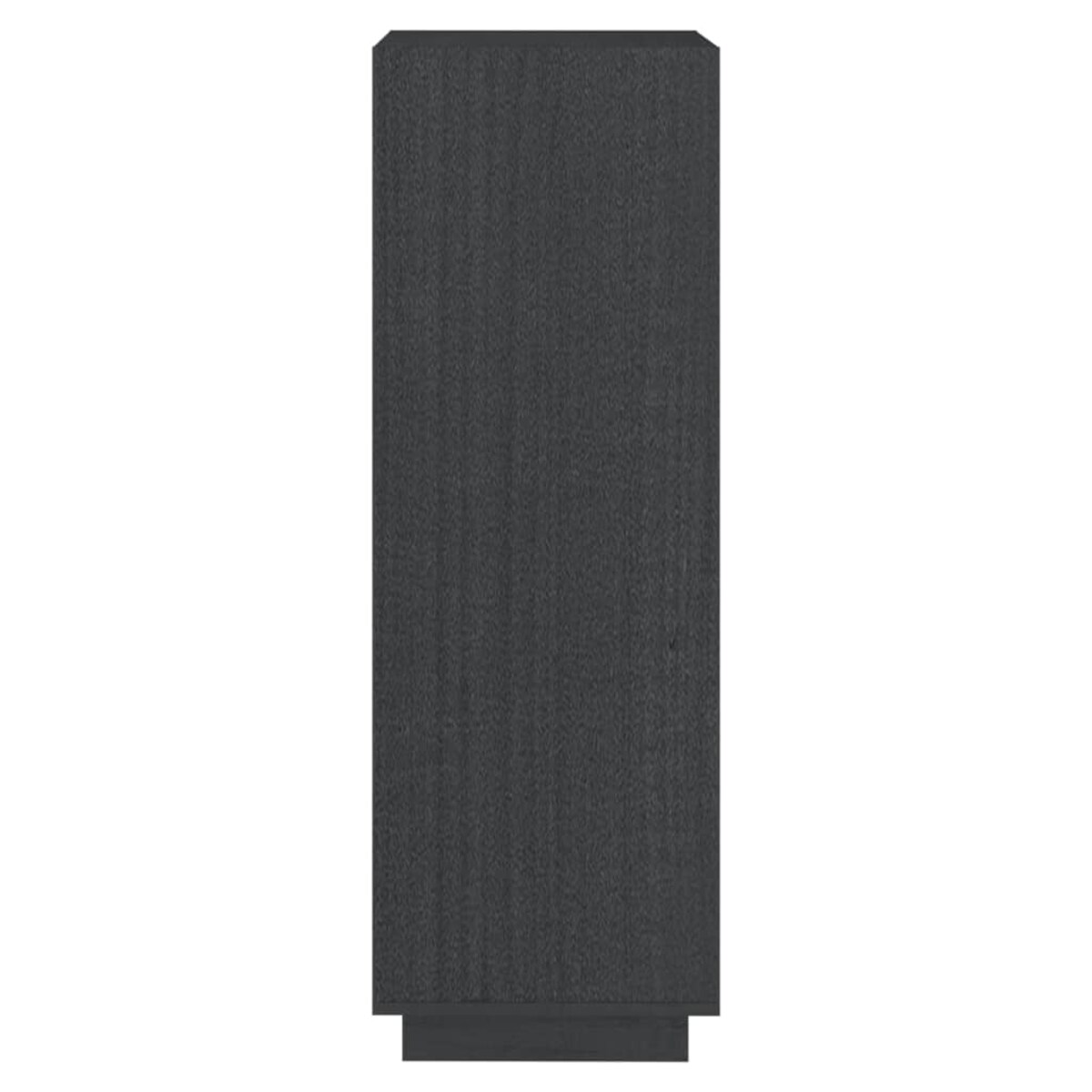 vidaXL Regał na książki/przegroda, szary, 40x35x103 cm, drewno sosnowe