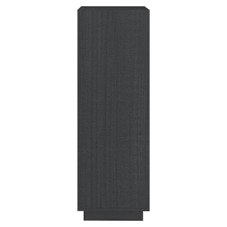 vidaXL Regał na książki/przegroda, szary, 40x35x103 cm, drewno sosnowe