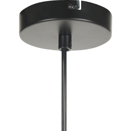 Lampa wisząca metalowa czarno-złota DOYLES