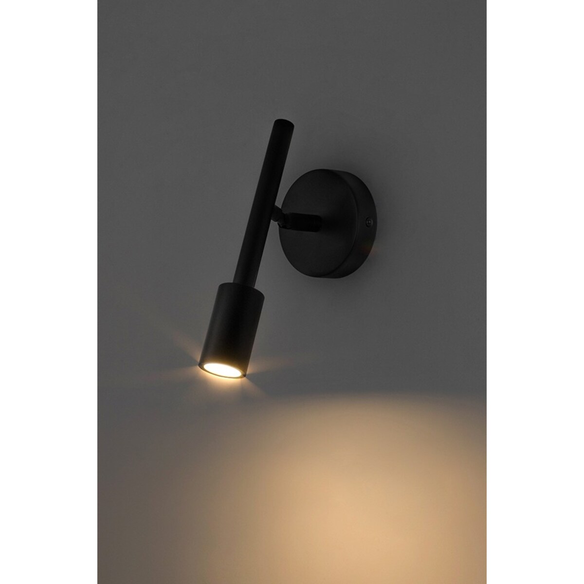 Lampa ścienna Prisma MSE010100296 punktowa z regulacją czarna