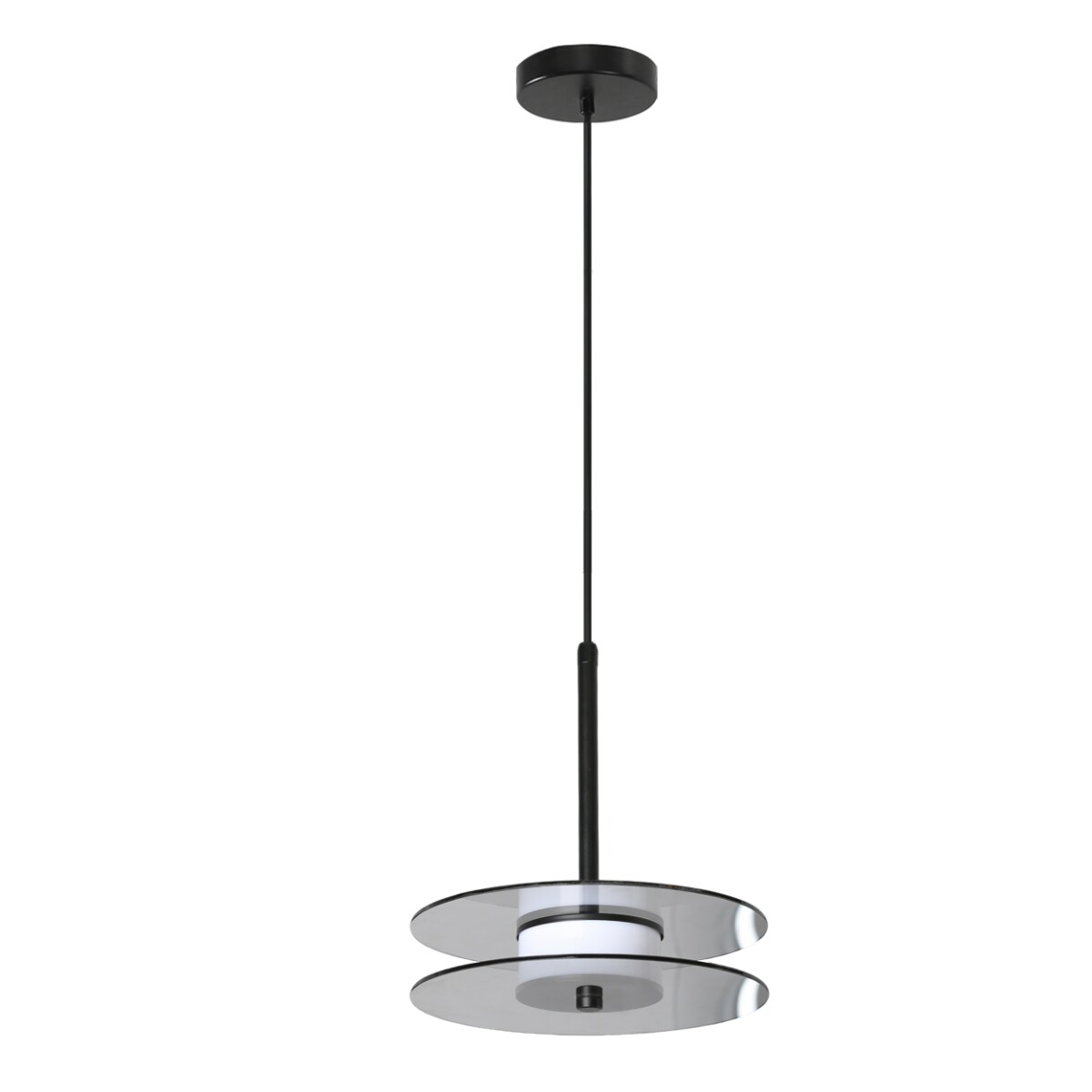 Lampa wisząca Light Prestige Casy dymny LED CCT 3000K/4000K/6000K (regulowana) 1 szt.