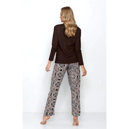Piżama Boho Cafe Brown, S