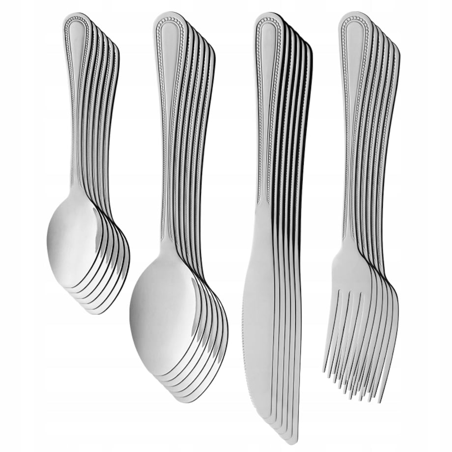 Zestaw sztućców Torino 24 elementy SZTUĆCE widelec nóż łyżka 6 osób