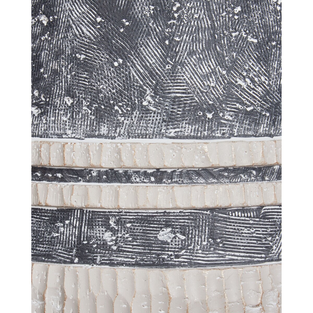 Doniczka na stojaku 27 x 27 x 57 cm szaro-beżowa ARISAEMA