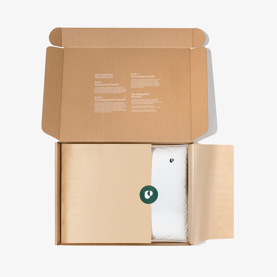 Poduszka z łuską prosa 45x60 cm