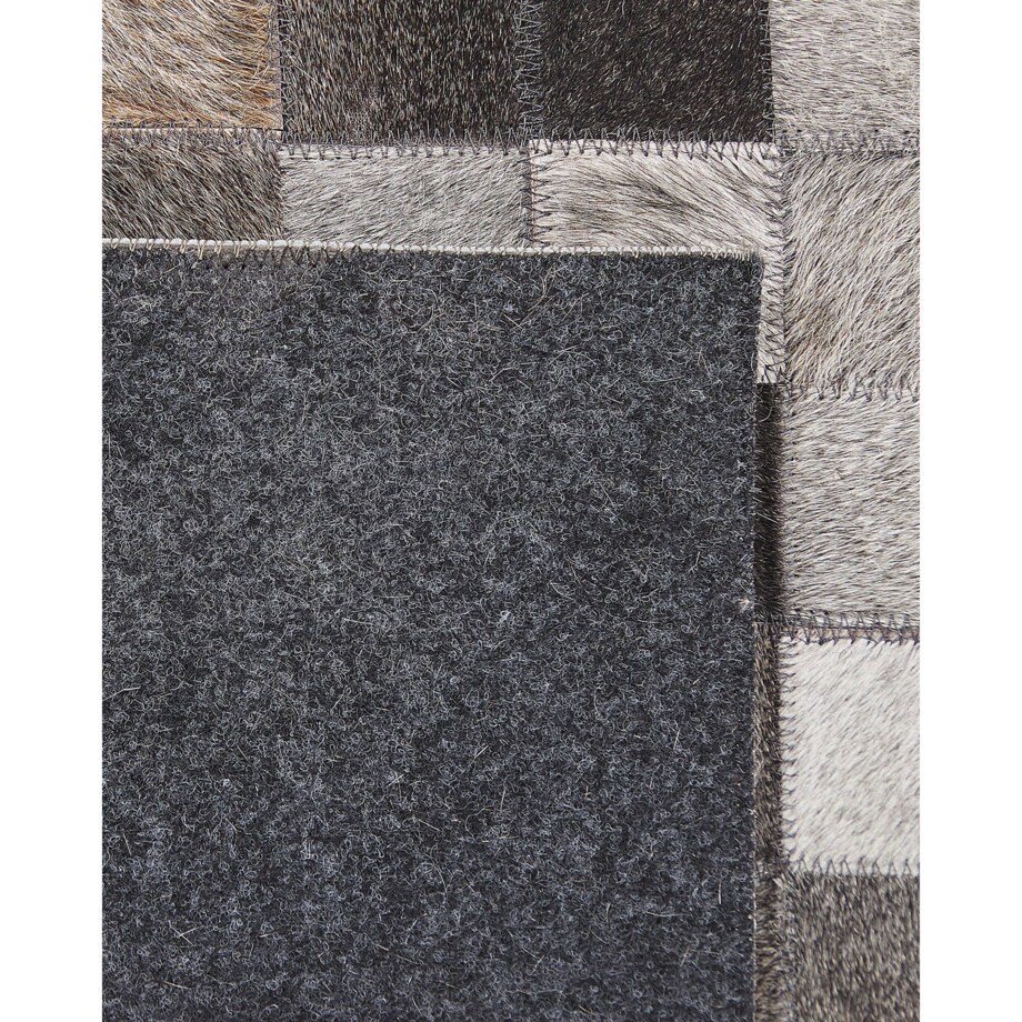 Dywan patchwork skórzany 160 x 230 cm wielokolorowy ARMUTLU