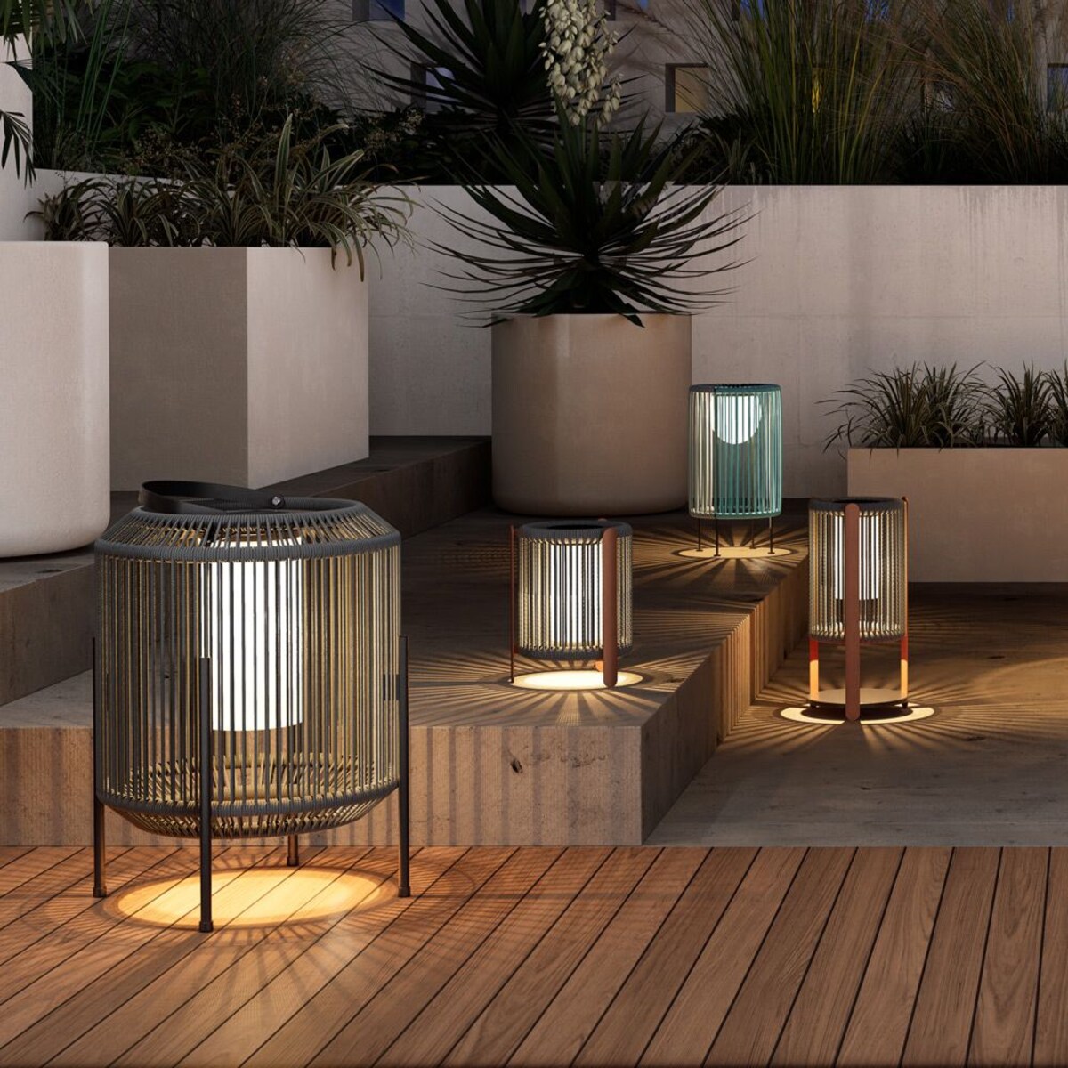 Lampa solarna ogrodowa Alcante super jasna