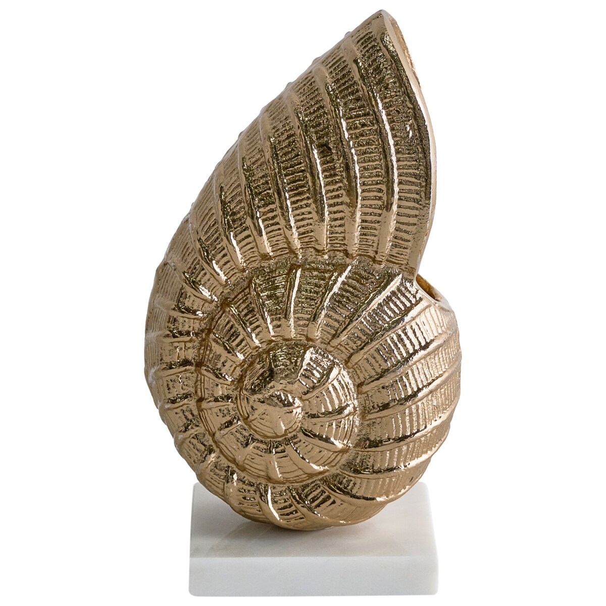 Figurka dekoracyjna Muszla TULJE Metal Złoty