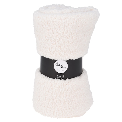 Koc Baranek Sherpa Narzuta Ciepły Jesienny 150X120 Cm Poliestrowy Do Salonu Sypialn