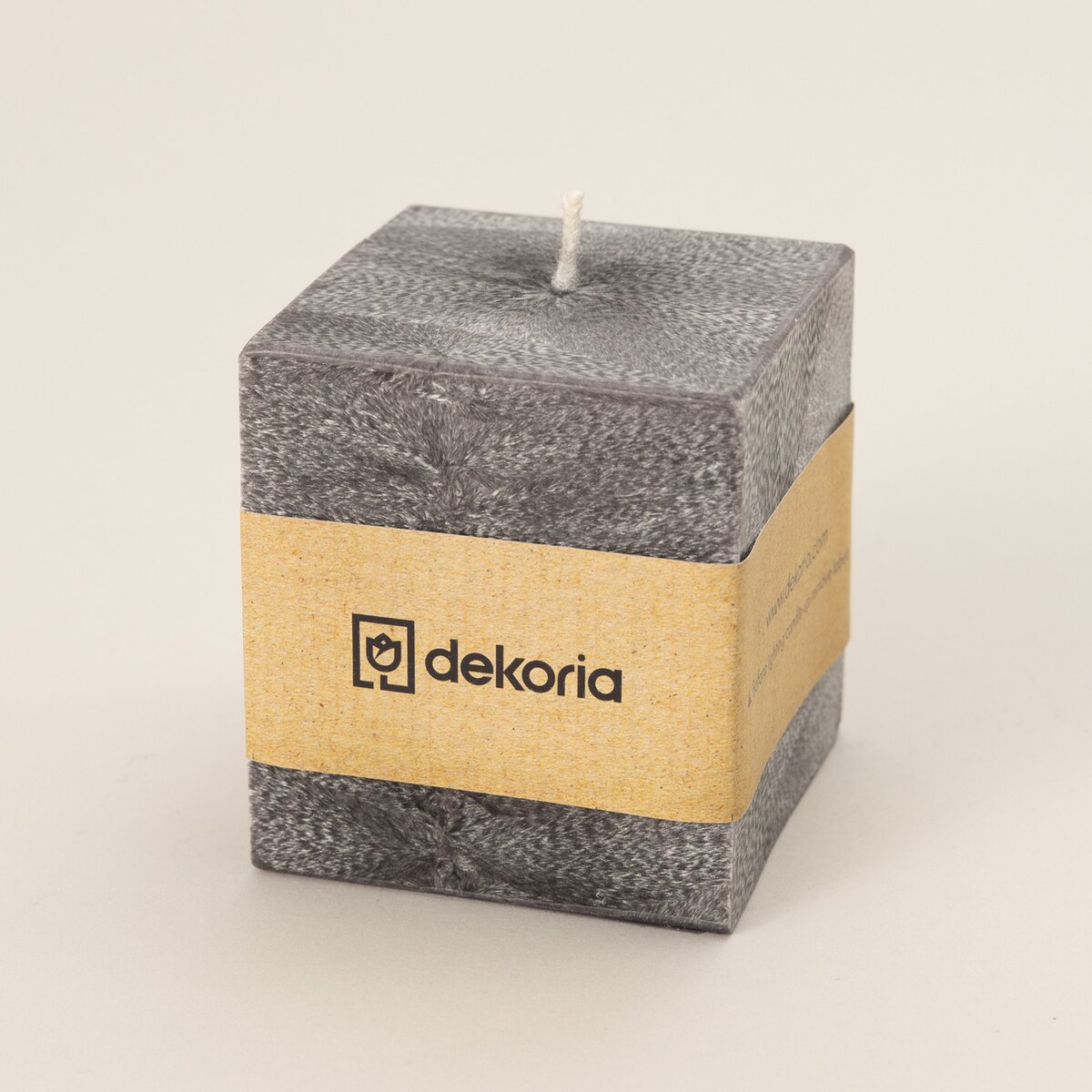 Świeca zapachowa palmowa kostka Your Magical, 7,5x7,5x8,5 cm