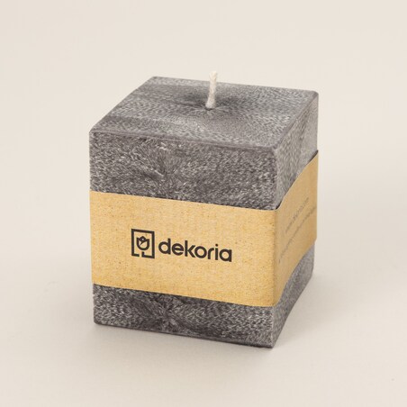 Świeca zapachowa palmowa kostka Your Magical, 7,5x7,5x8,5 cm