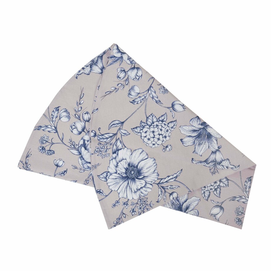 Obrus Blossom Blue okrągły - Średnica ok. ⌀ 140 cm