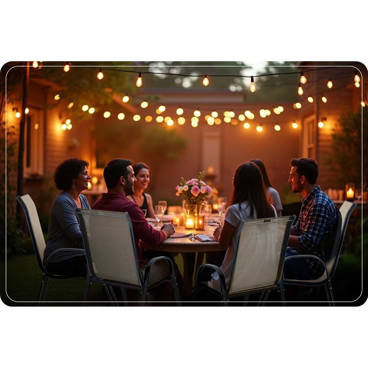 Krzesło ogrodowe na taras balkon ogród metalowe 4 szt. Sofotel