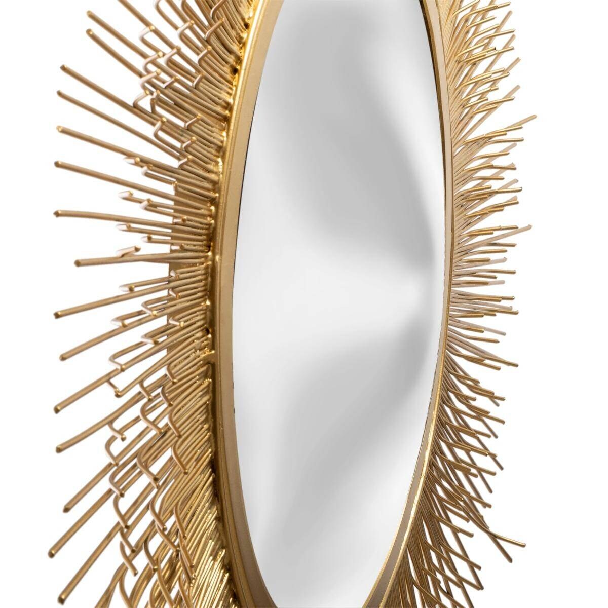 Lustro dekoracyjne okrągłe SUN, Ø 58 cm