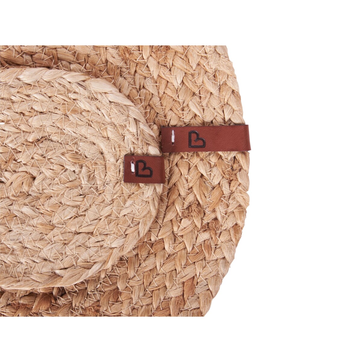 Zestaw 12 podkładek na stół BUSHYLARK Naturalny Juta