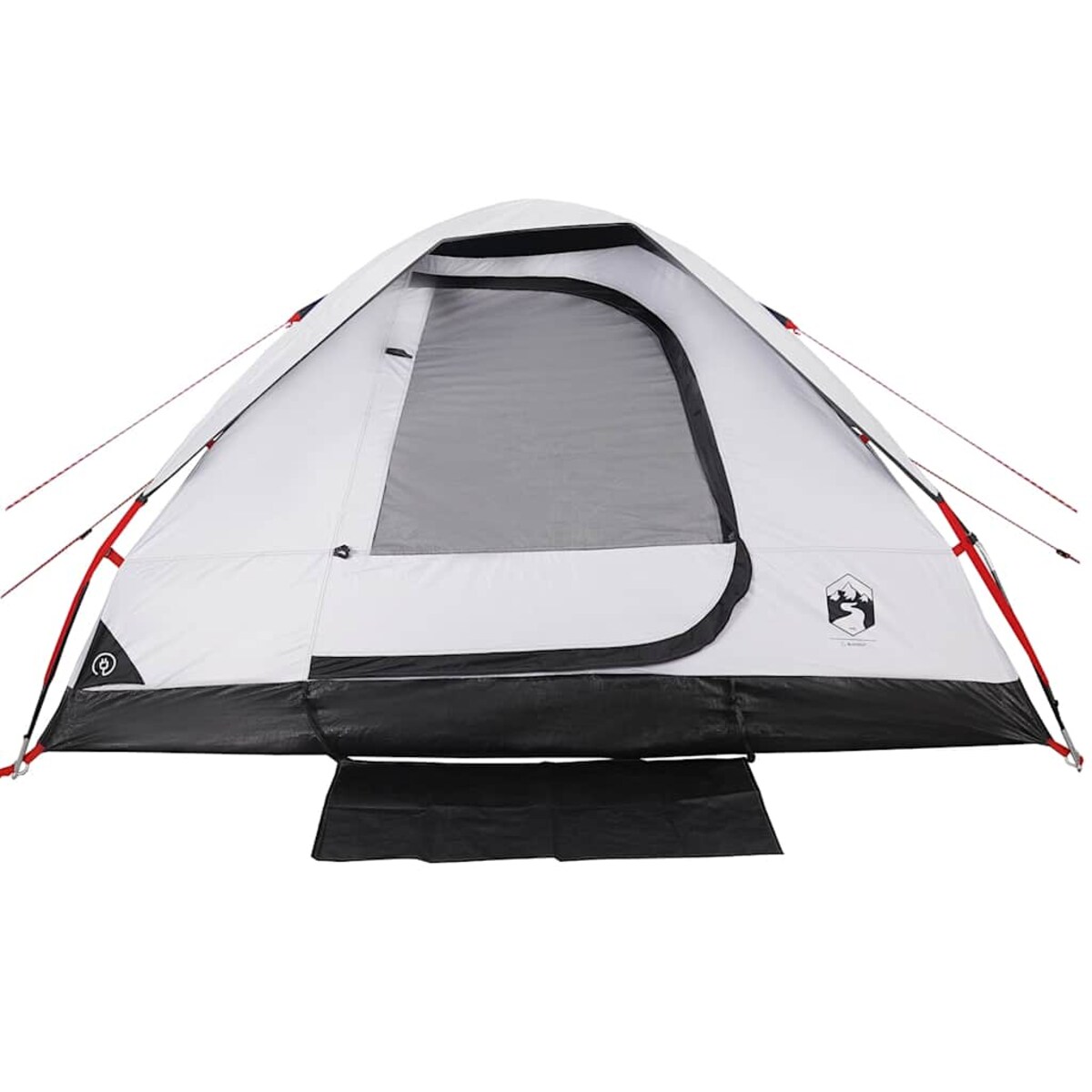 vidaXL Namiot turystyczny, 6-os., biały, zaciemniany, wodoszczelny