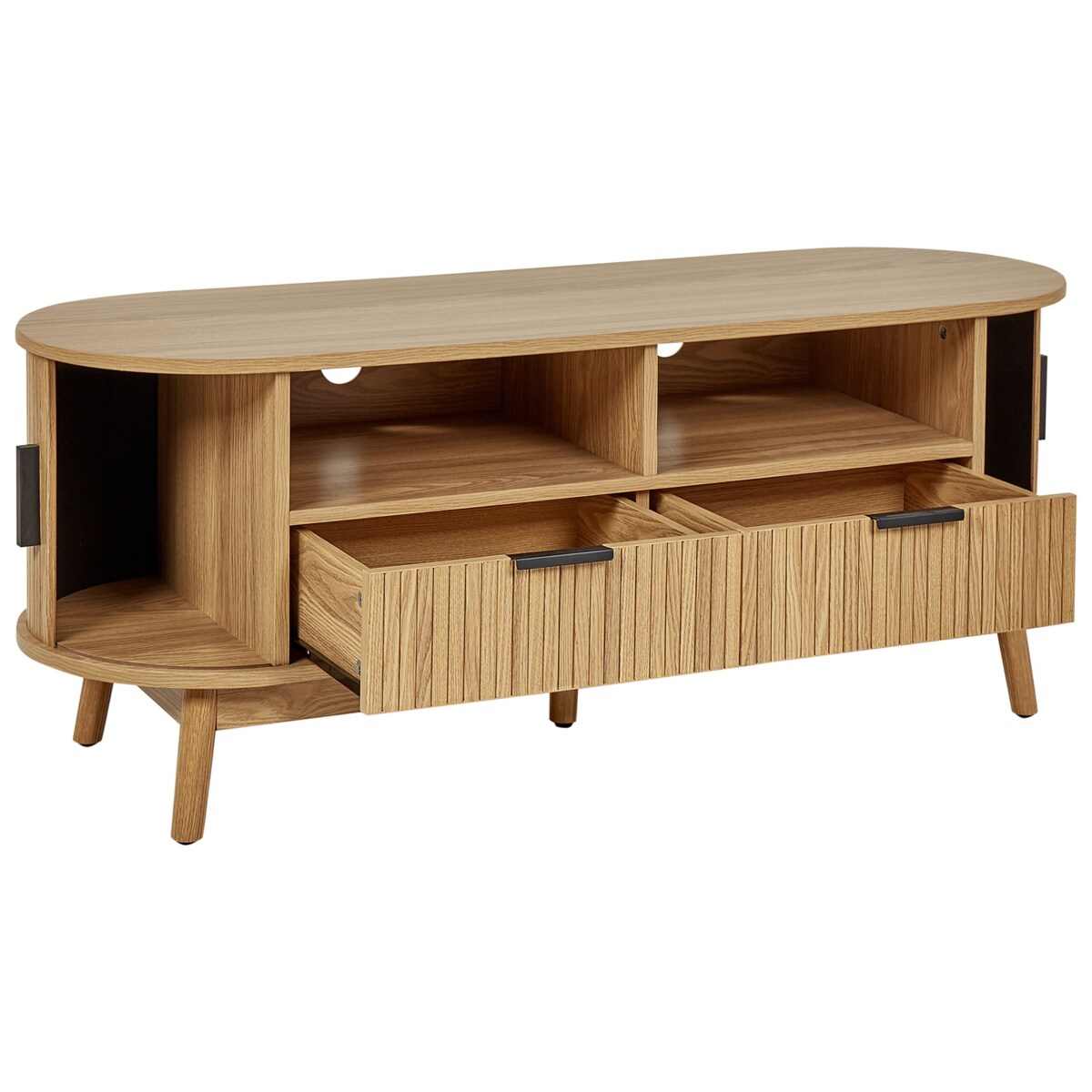 Szafka RTV Jasne drewno SELAH