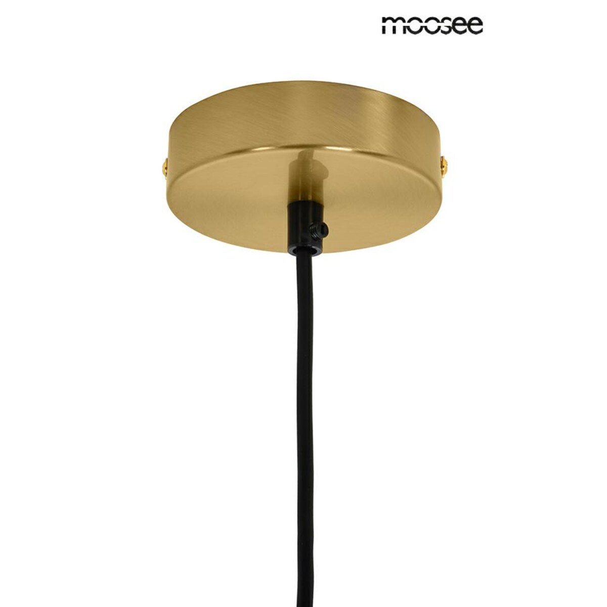 Eliptyczna lampa wisząca Aurelia MSE010100302 złota