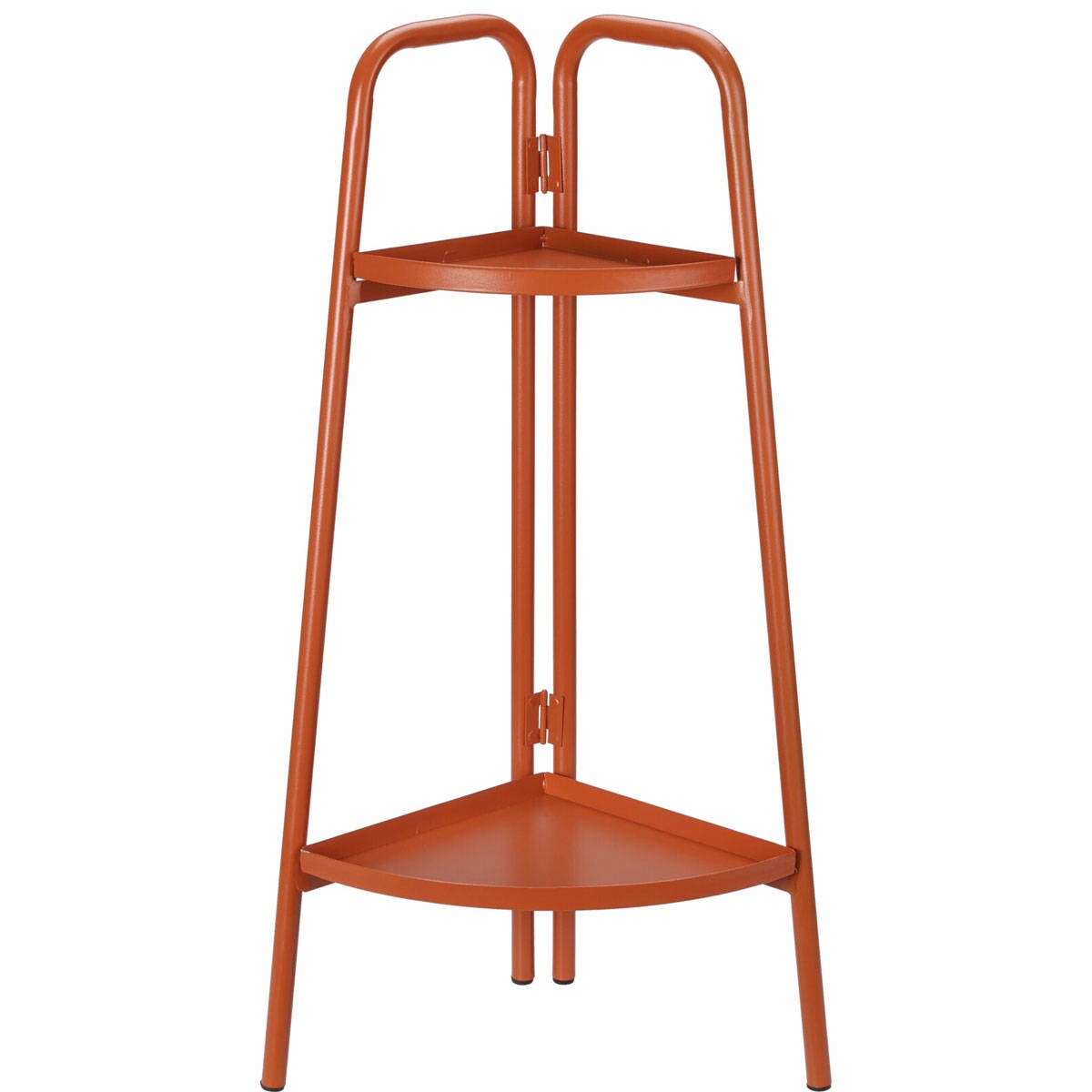 Stojak na rośliny metalowy, narożny, 70 cm