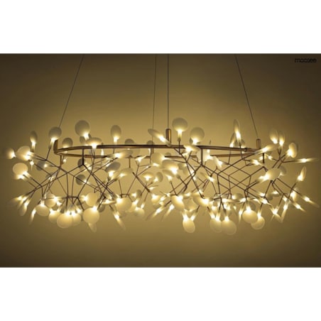 Lampa wisząca Flora MSE010100217 do salonu LED 64,8W złota