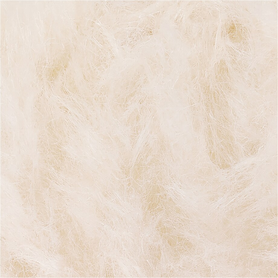 Bombka Na Choinkę Ozdoba Świąteczna Futerkowa Sztuczne Futro 10 Cm Biała