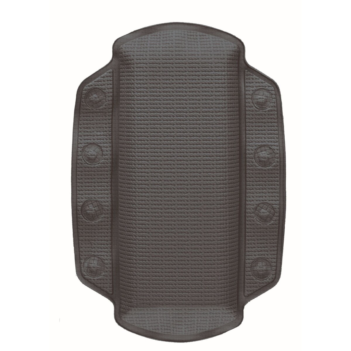 Kleine Wolke Arosa Poduszka do wanny ciemny szary 32x 22 cm