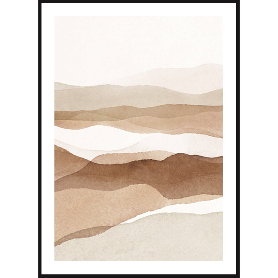 Poster Story, Plakat, Obraz - Piaskowe Pagórki, wymiary 70 x 100 cm