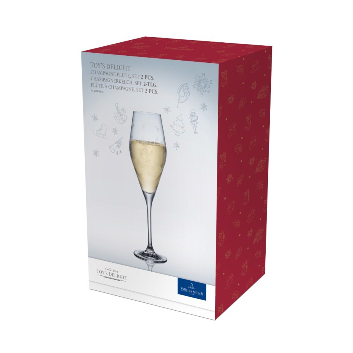 Zestaw 2 kieliszków do szampana Toy's Delight, 260 ml, Villeroy & Boch